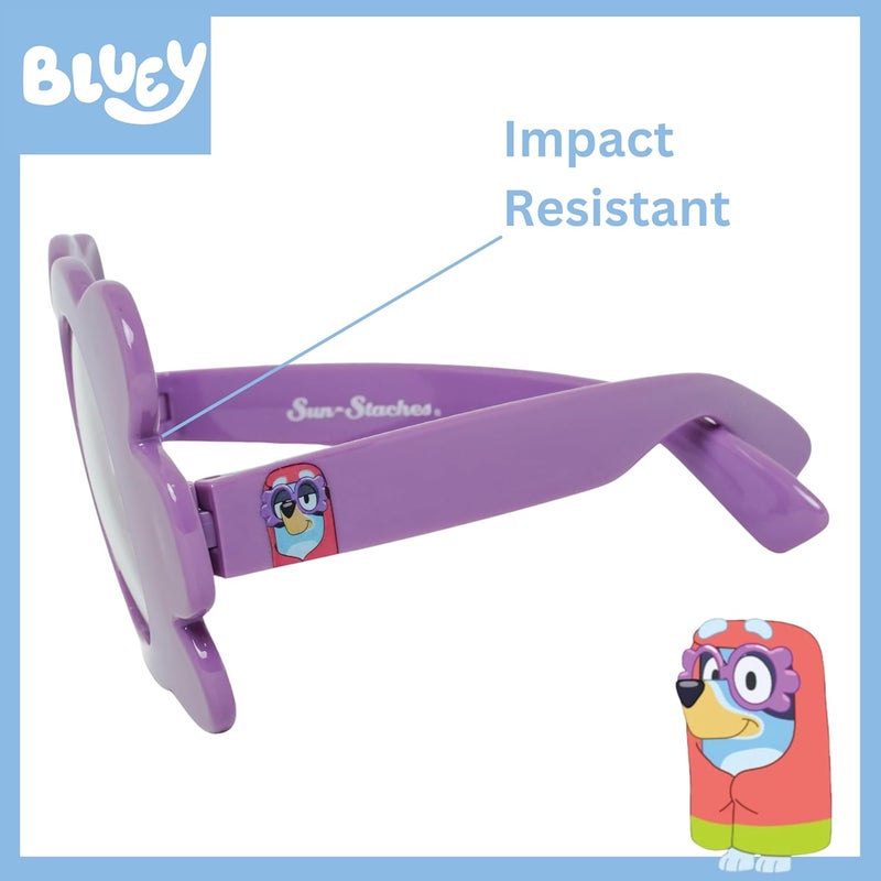 Sun-Staches BLUEY Granny Glasses | Officially Licensed Bluey Dress Up | Clear Lenses | Adult or Child Size - Image 3